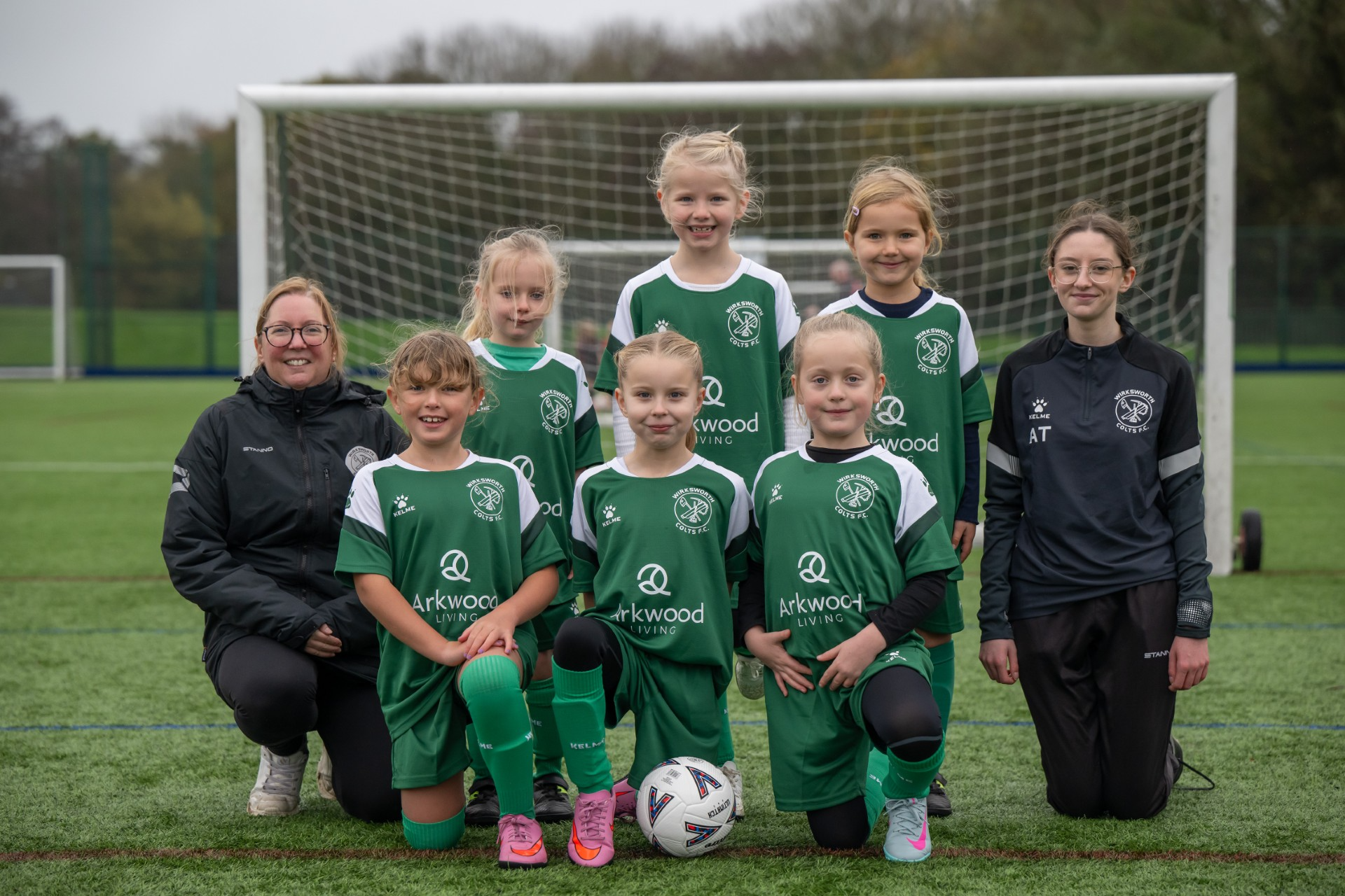 Local housebuilder Arkwood Living has donated brand new match kits to Wirksworth Colts FC’s U8 Girls team Local housebuilder Arkwood Living has donated brand new match kits to Wirksworth Colts FC’s U8 Girls team